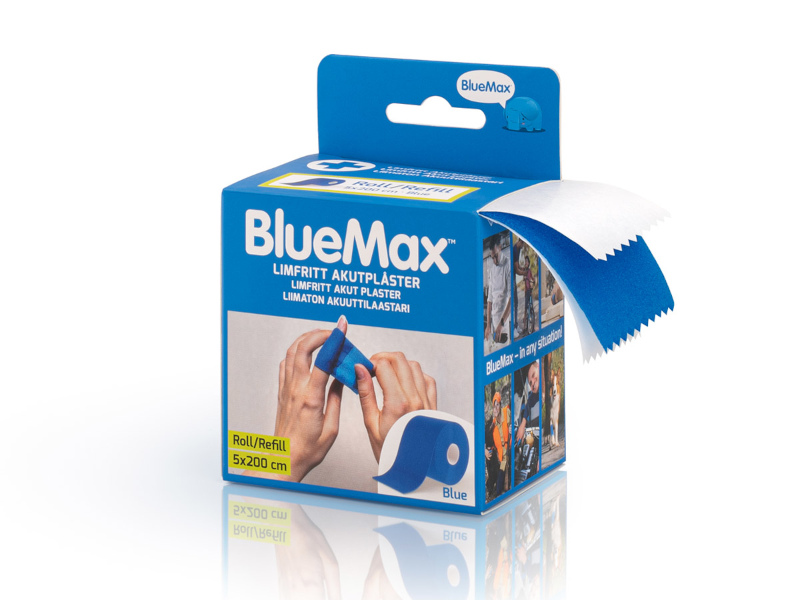 BlueMax Akutplåster Refill 5x200 cm