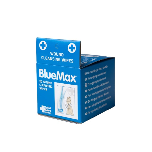 BlueMax Sårtvättare baksida
